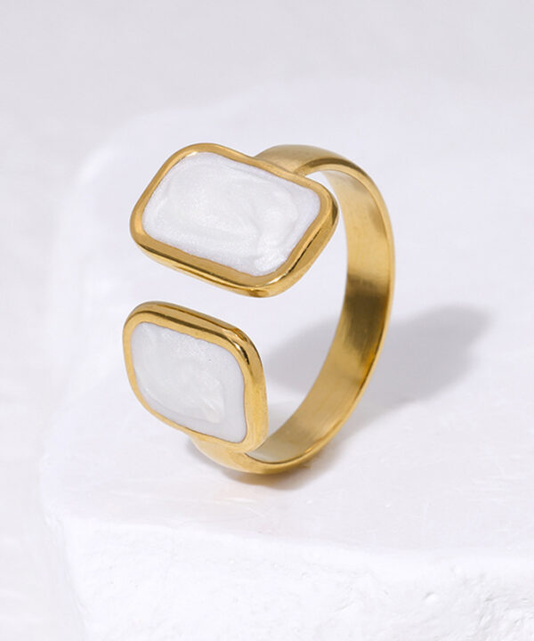 Two Square Stone